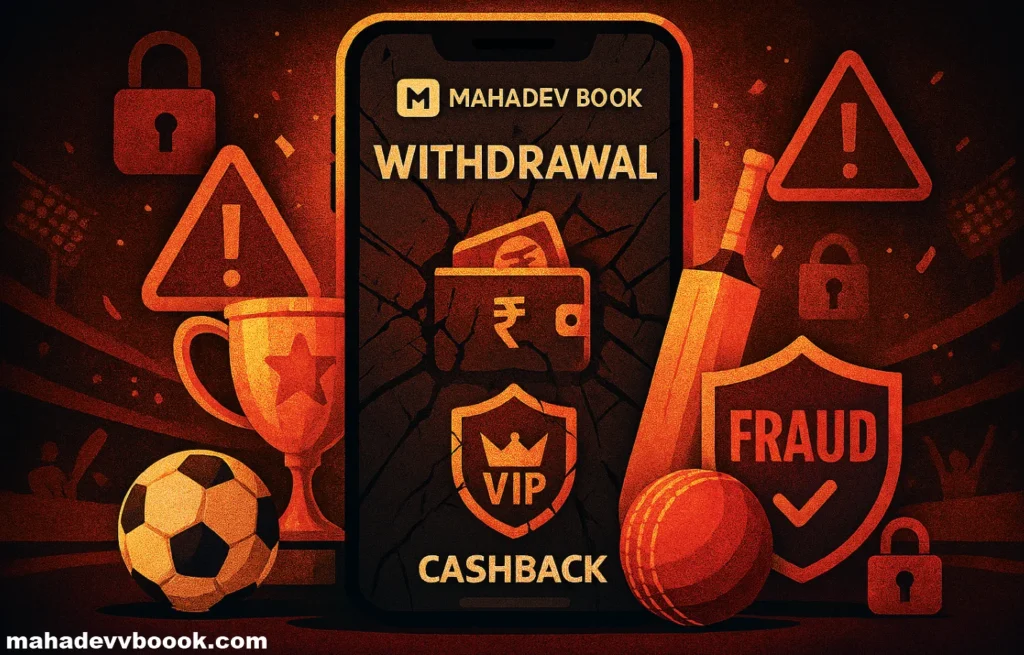 Earnings Withdrawal on Mahadev Book